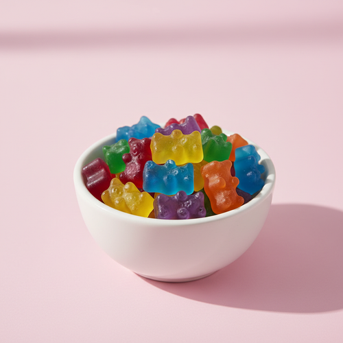 Gummy Bear Wax Melts in Bowl